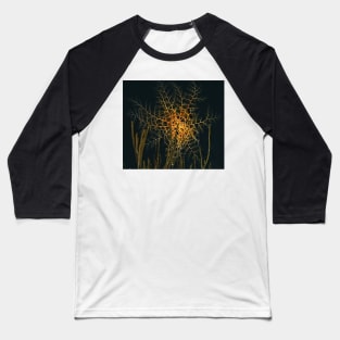 Large Sea Basket Star at Night Baseball T-Shirt